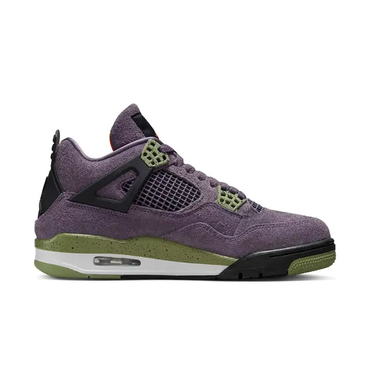 Air Jordan 4 - Roxo/Verde Musgo