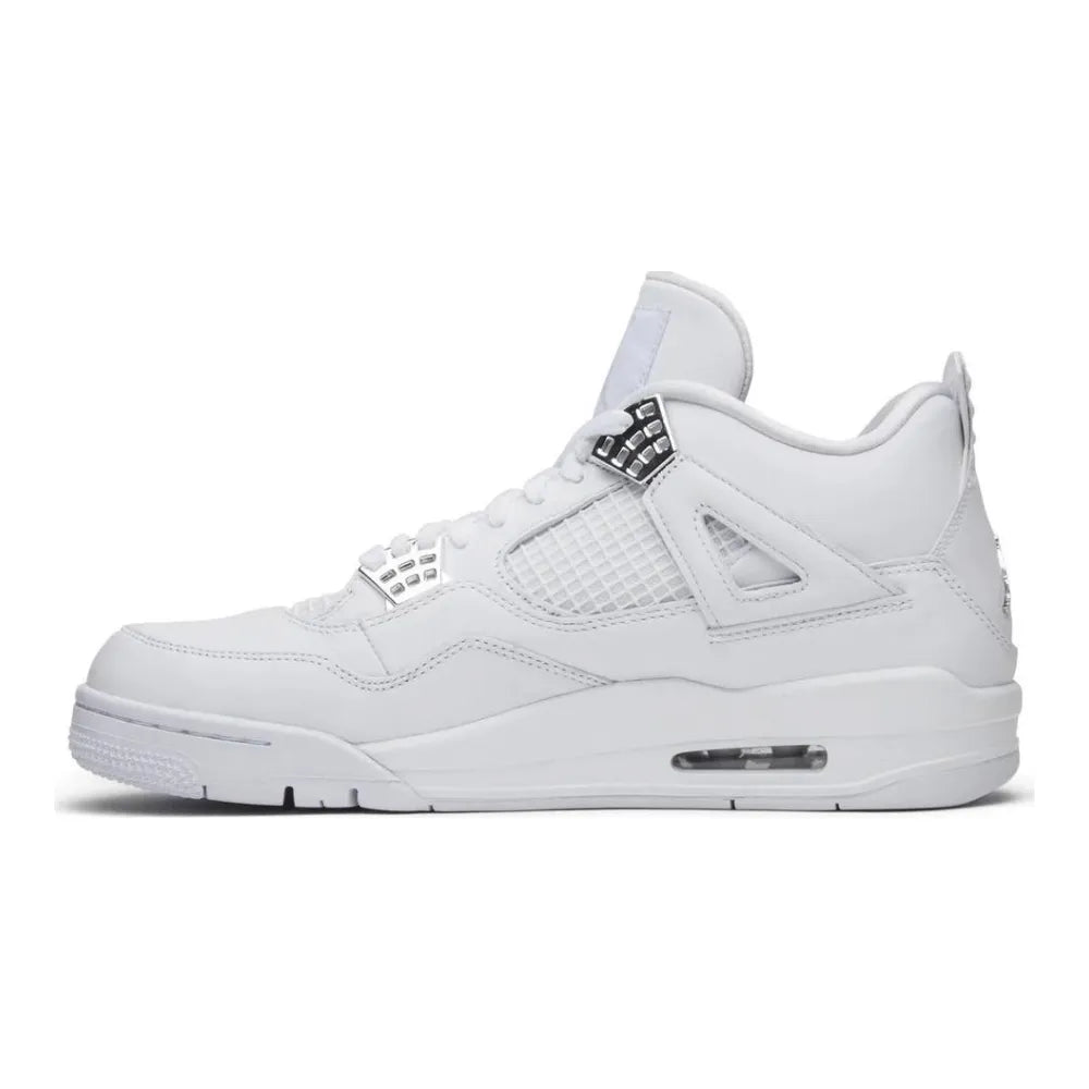 Air Jordan 4 - Branco/Metal