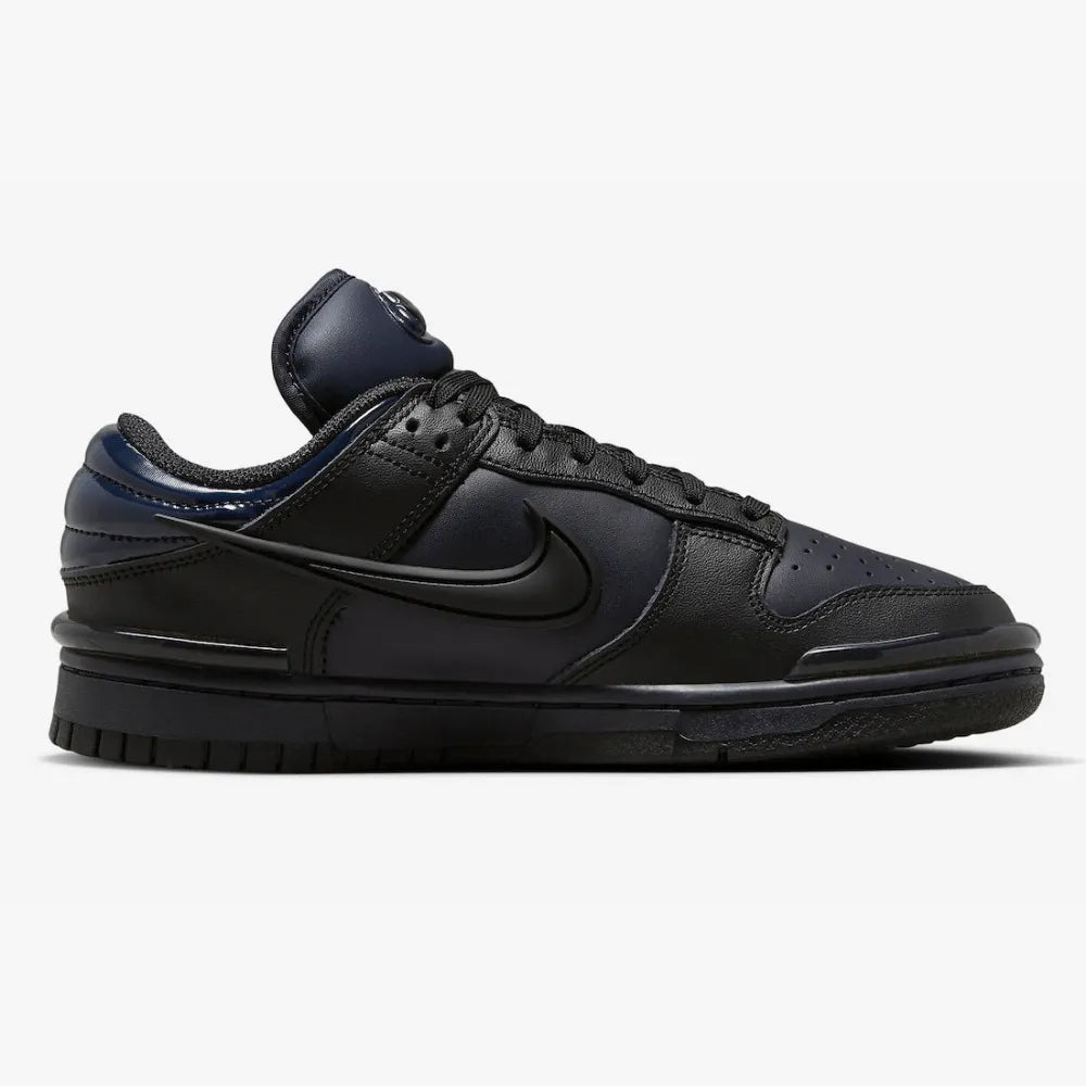 Nike Dunk Low - Preto/Azul Marinho