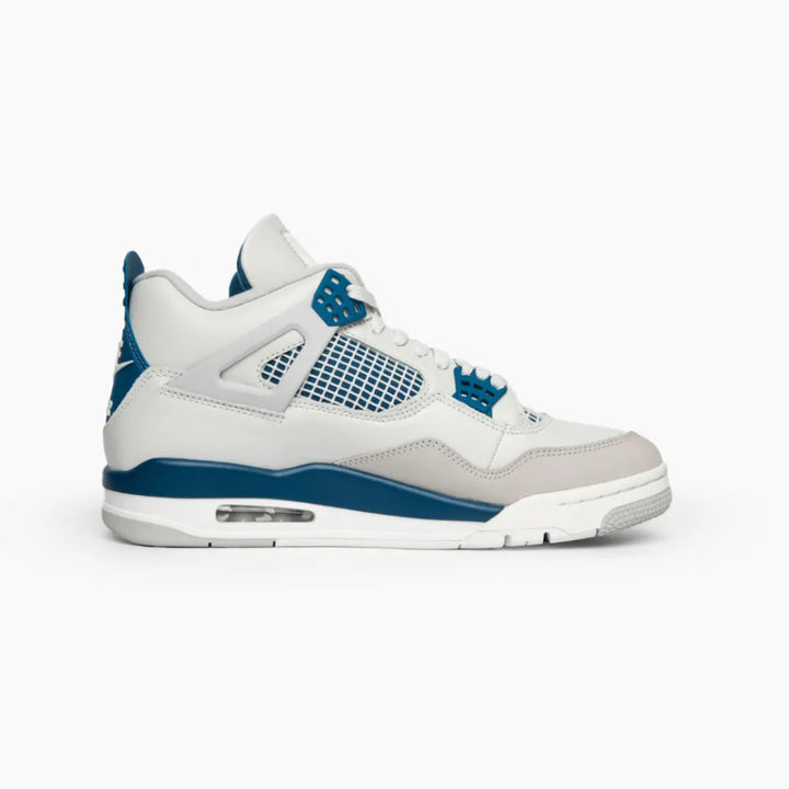 Air Jordan 4 - Branco/Azul Profundo