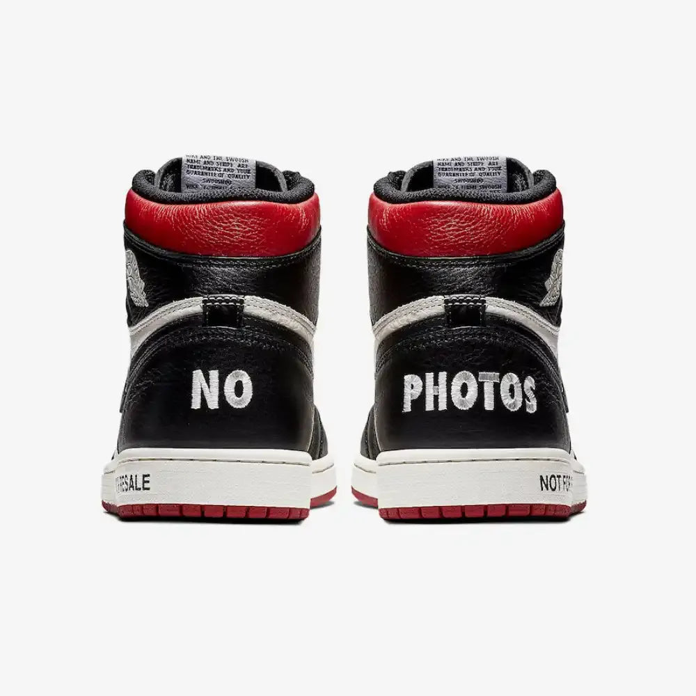 Jordan 1 Retro High "Not for Resale" Varsity Red