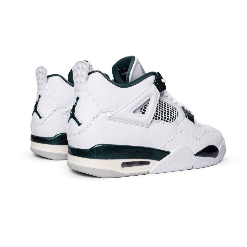 Air Jordan 4 - Branco/Verde Petróleo