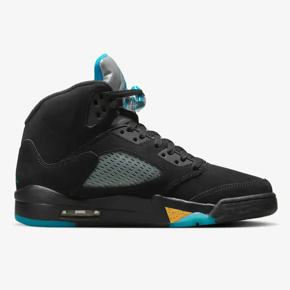 Air Jordan 5 - Preto/Azul Capri