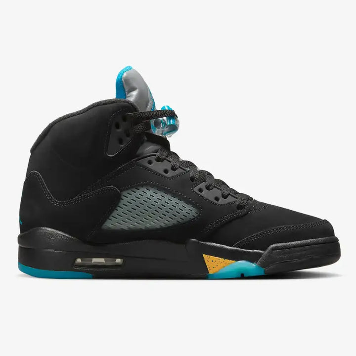 Air Jordan 5 - Preto/Azul Capri