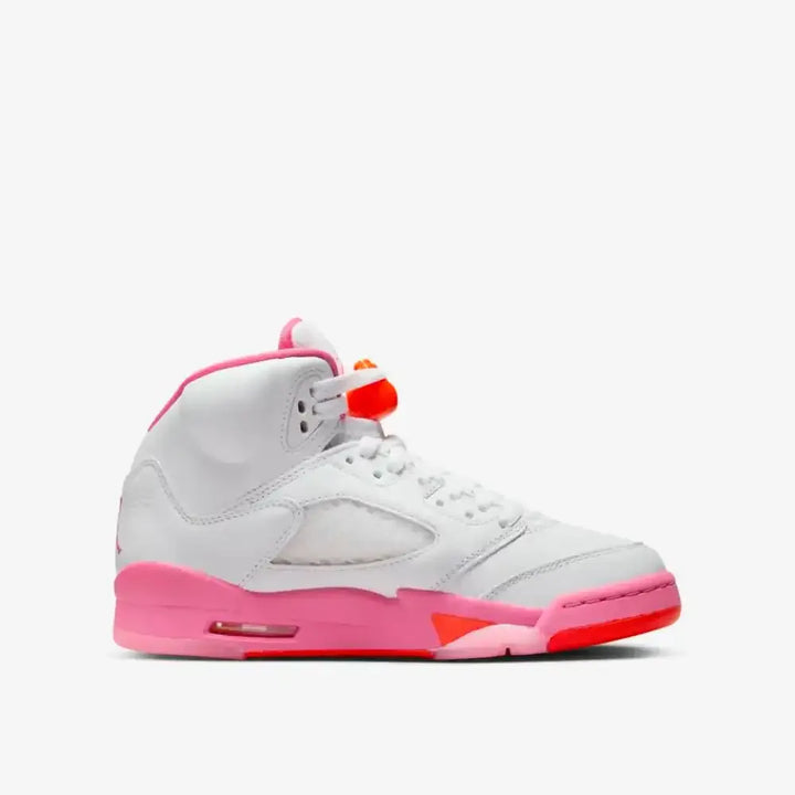 Air Jordan 5 - Branco/Rosa/Laranja