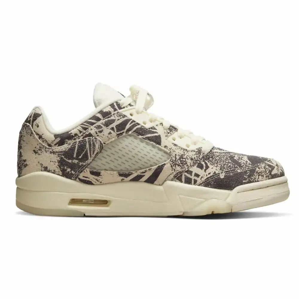Air Jordan 5 Low - Bege/Estampado