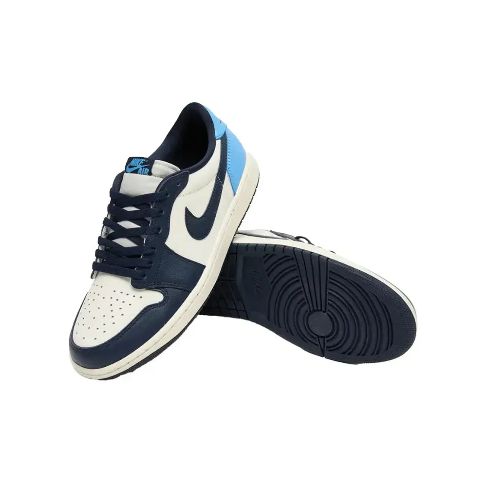 Air Jordan 1 Low OG - Branco/Azul