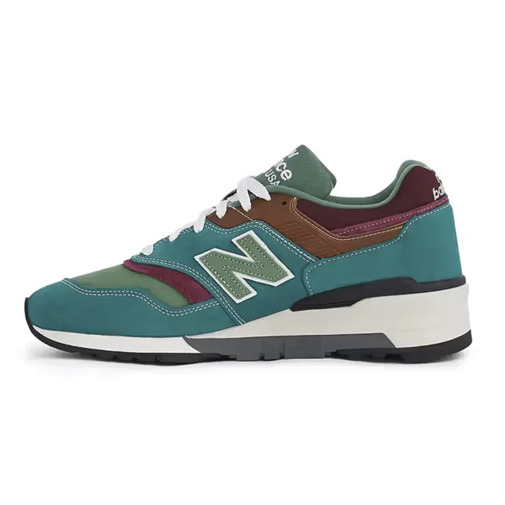 New Balance 997 Made in USA – Verde/Grená