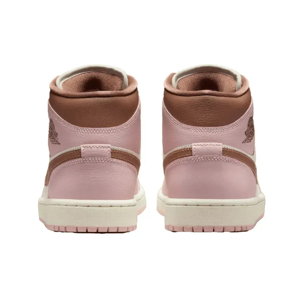 Air Jordan 1 Mid - Branco/Rosa