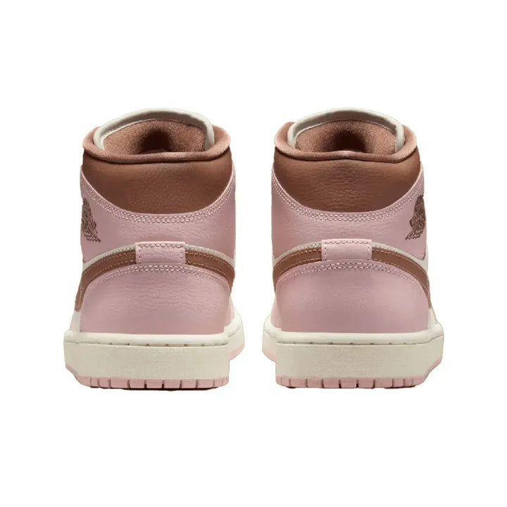 Air Jordan 1 Mid - Branco/Rosa