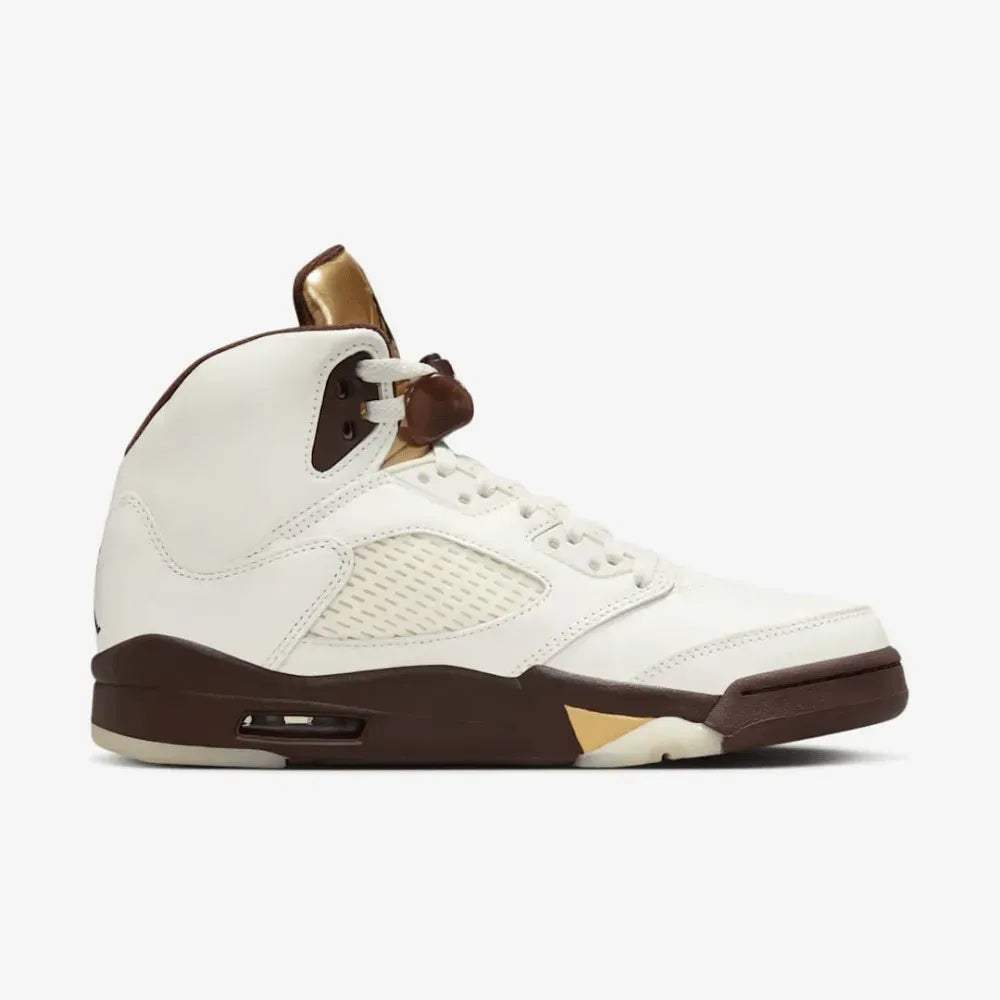 Air Jordan 5 - Branco/Dourado