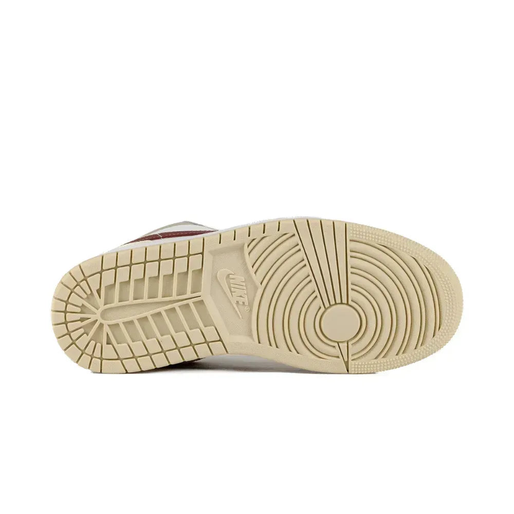 Air Jordan 1 Low - Creme/Vermelho