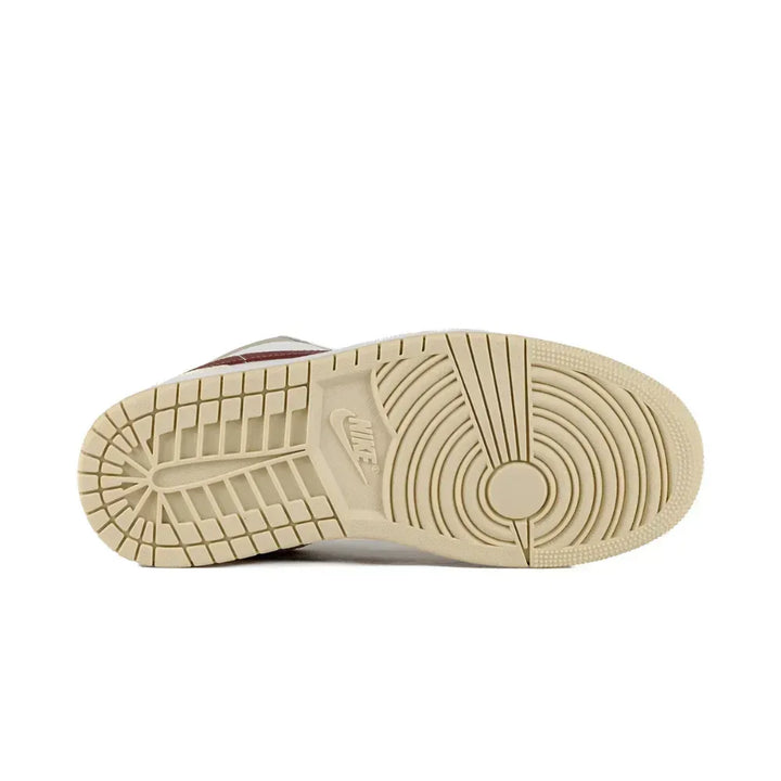 Air Jordan 1 Low - Creme/Vermelho