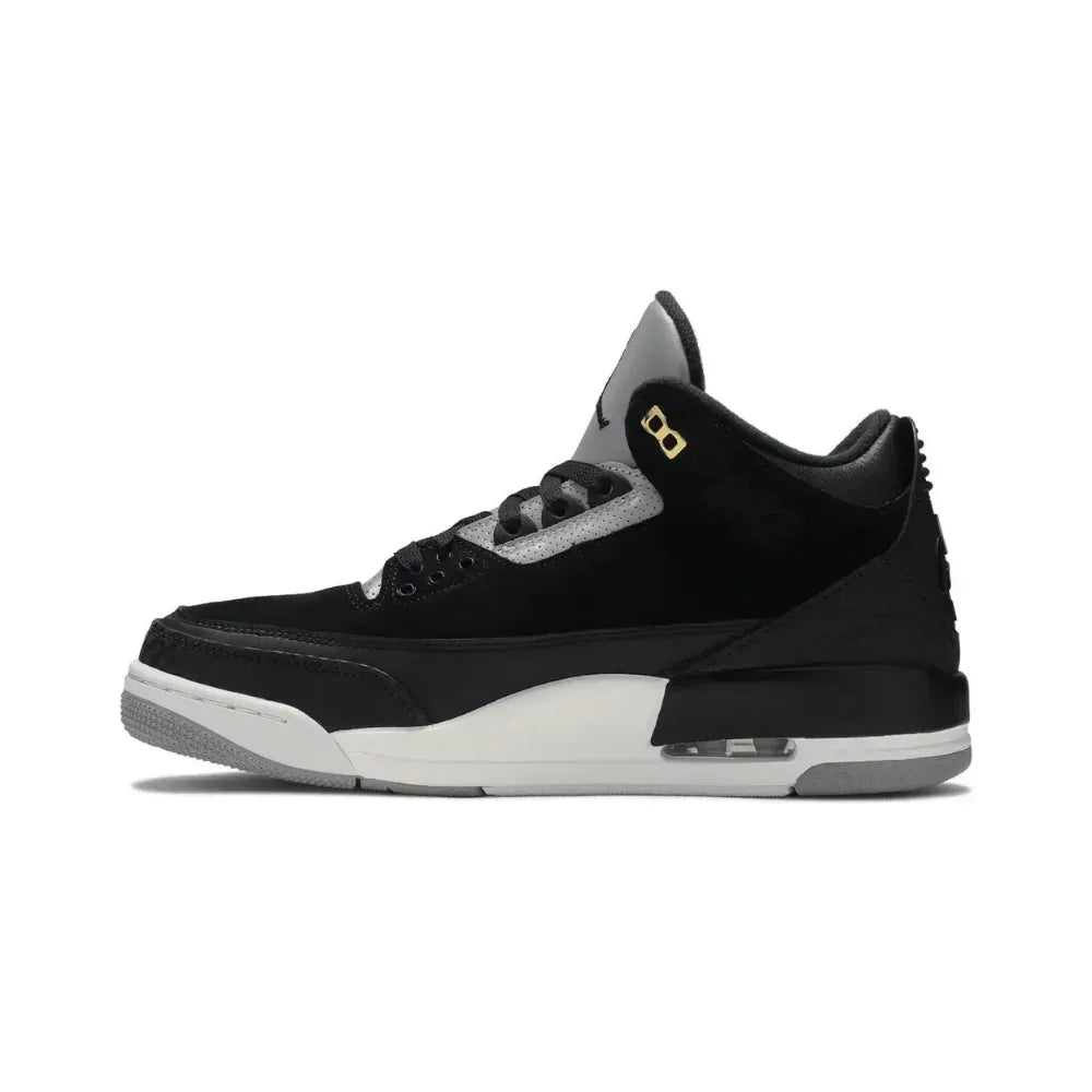 Air Jordan 3 Tinker - Preto Cimento/Dourado