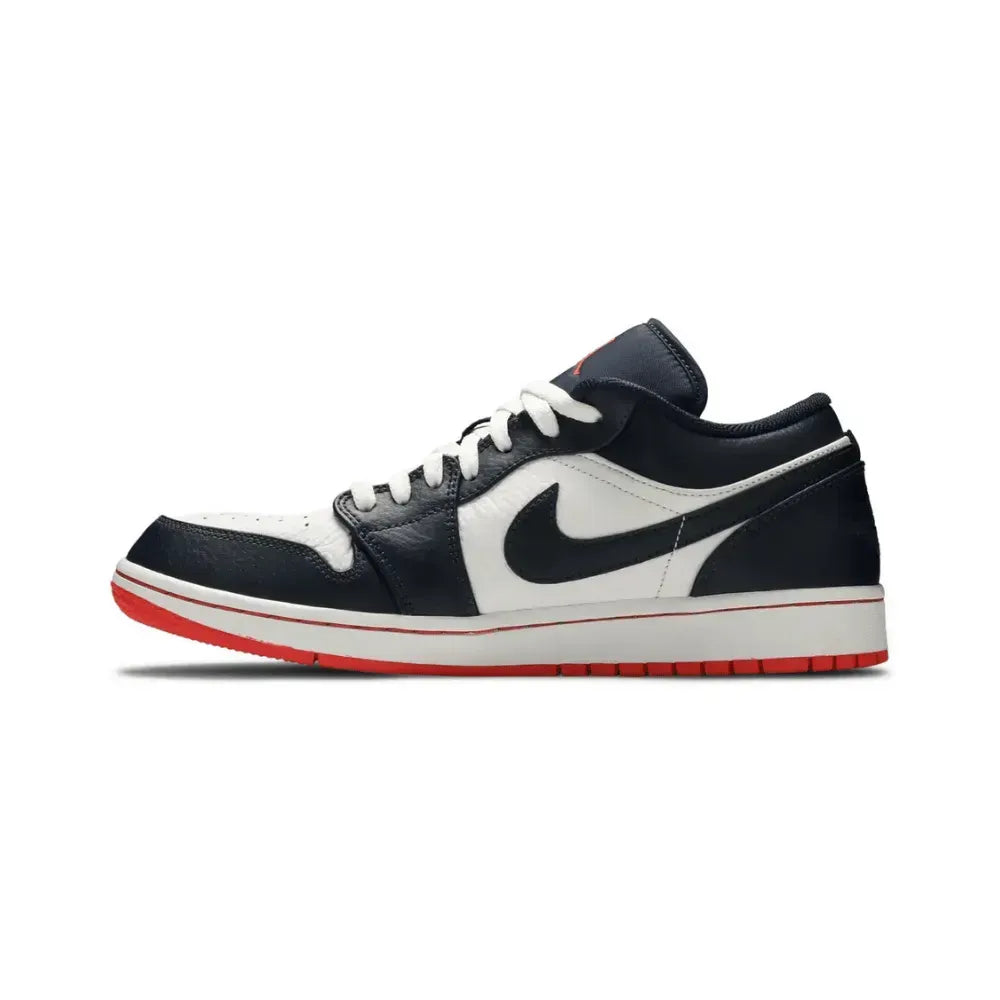 Air Jordan 1 Low - Azul Marinho/Branco