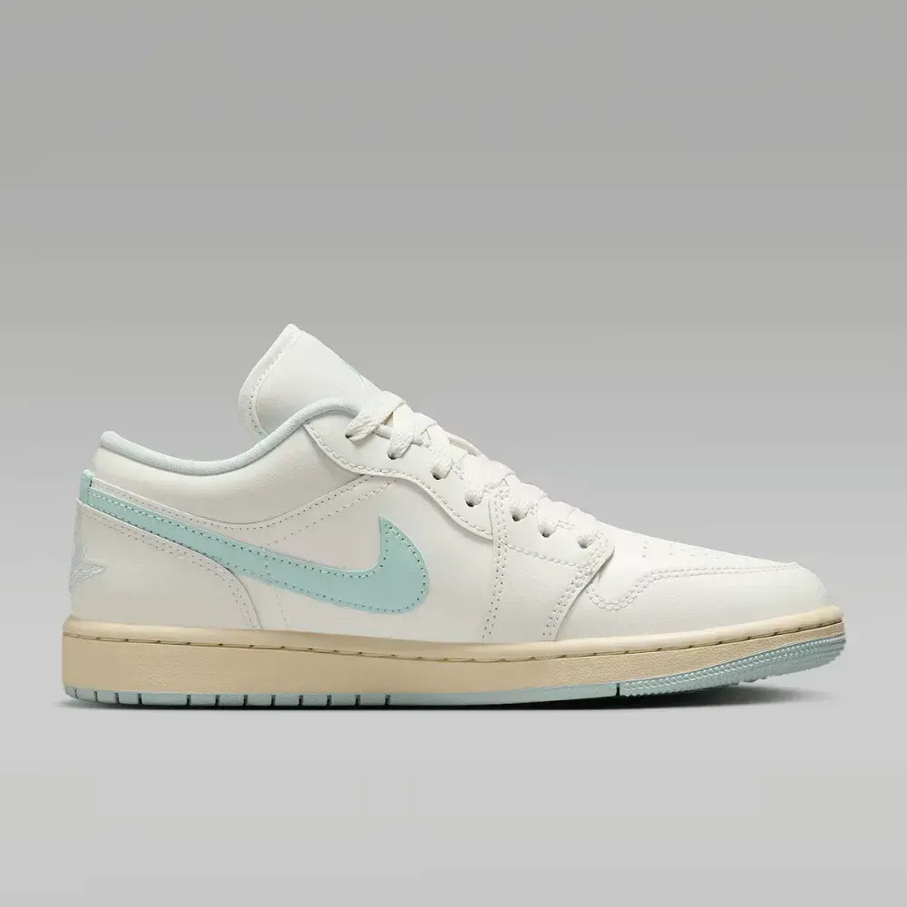 Air Jordan 1 Low - Creme/Ciano