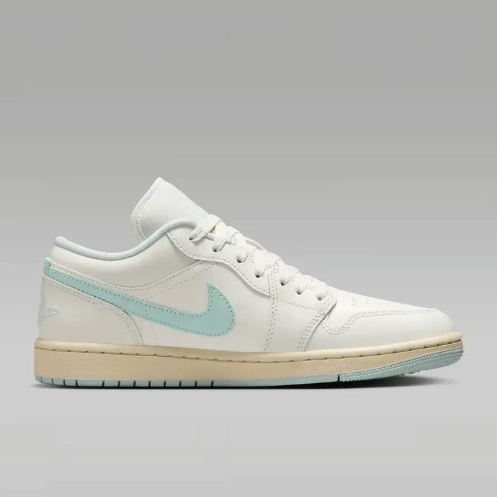 Air Jordan 1 Low - Creme/Ciano