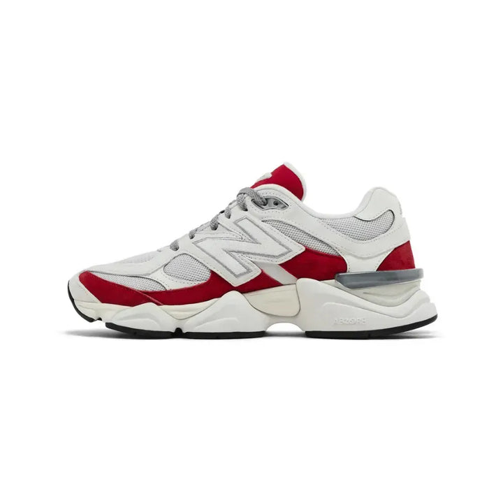 New Balance 9060 – Branco/Vermelho