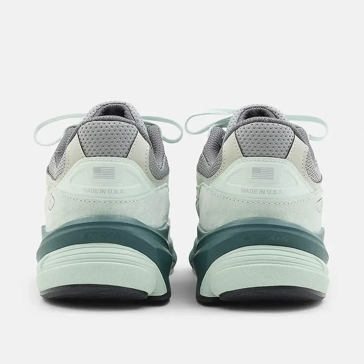 New Balance 990v6 MiUSA – Cinza/Bege/Verde