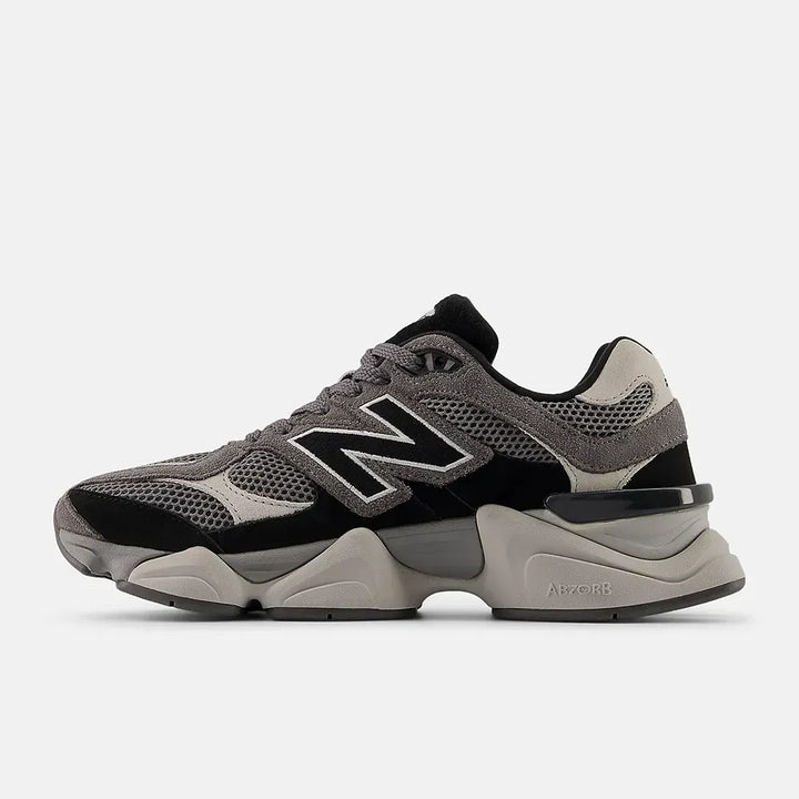 New Balance 9060 – Preto/Cinza Escuro