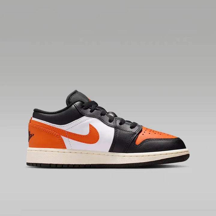 Air Jordan 1 Low GS - Laranja/Preto