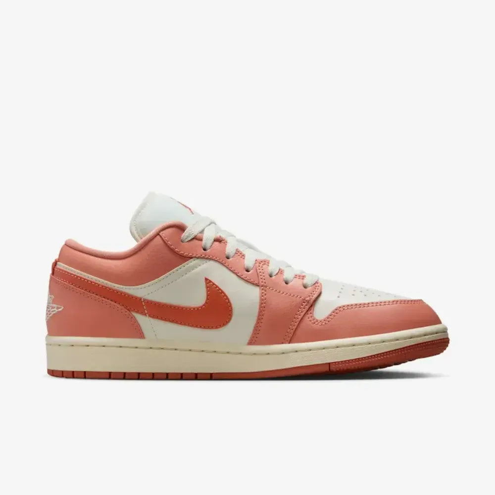 Air Jordan 1 Low - Branco/Rosa