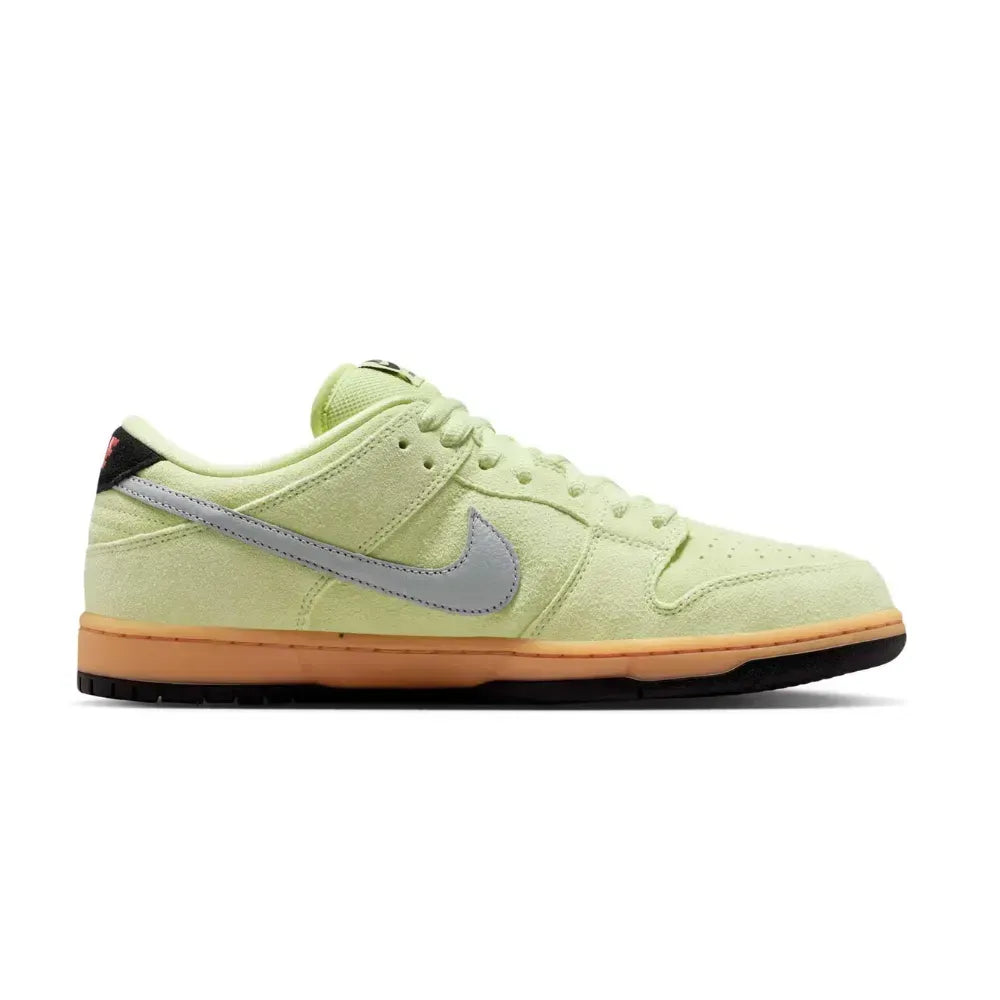 Nike Dunk Low - Verde Limão Claro/Cinza