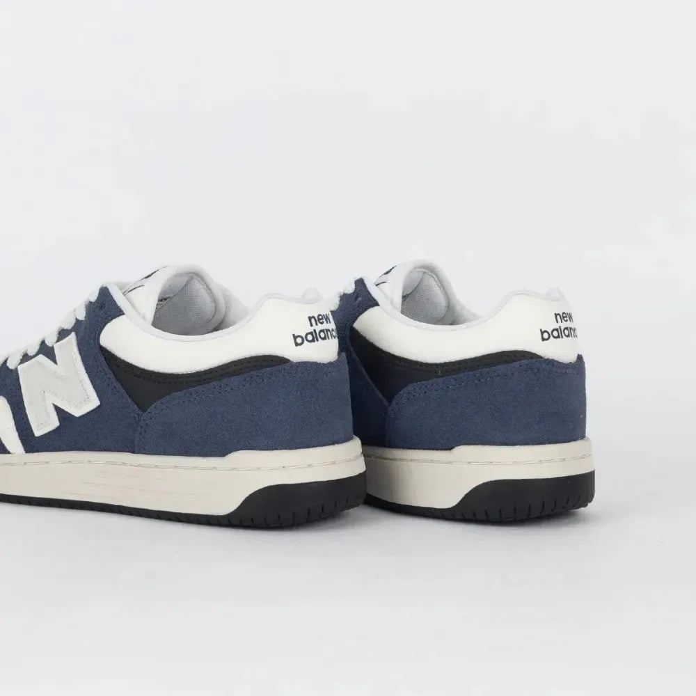 New Balance 480 Low - Bege/ Azul Marinho