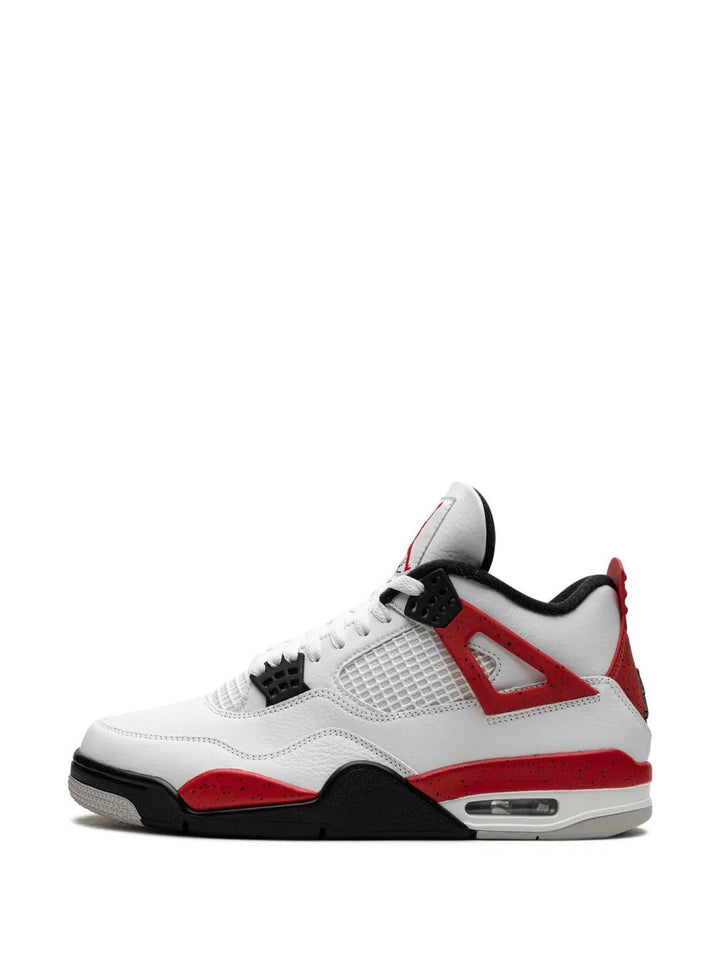 Air Jordan 4 - Branco/Vermelho/Preto