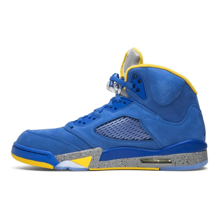 Air Jordan 5 - Azul/Amarelo