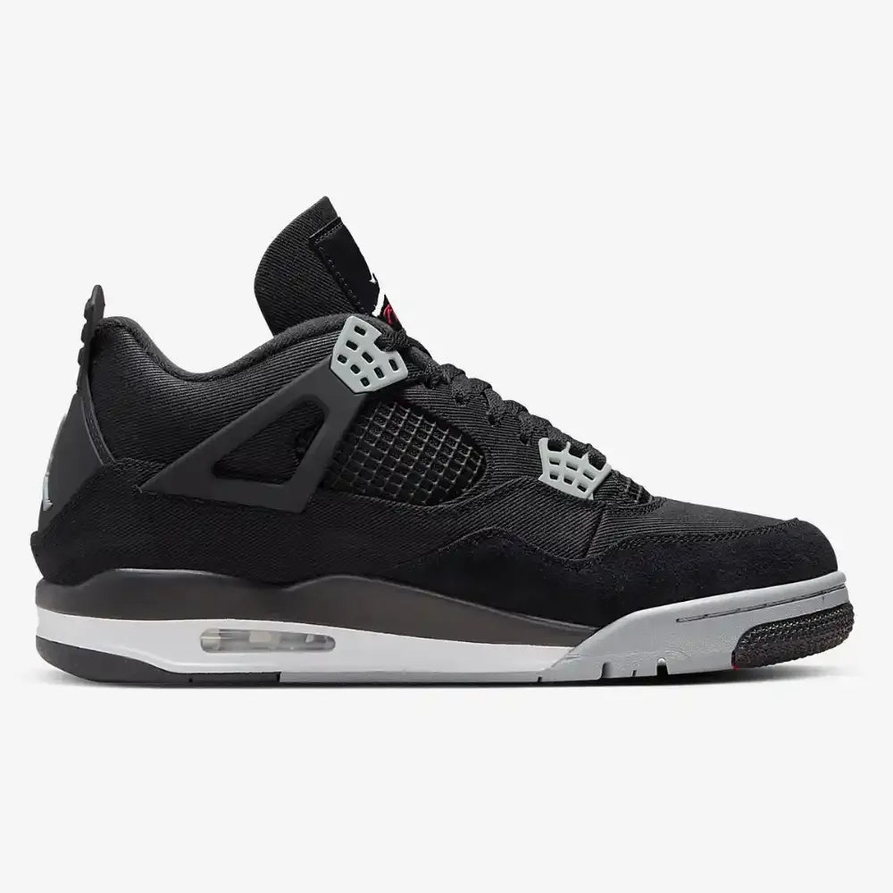 Air Jordan 4 - Carvão/Preto/Cinza