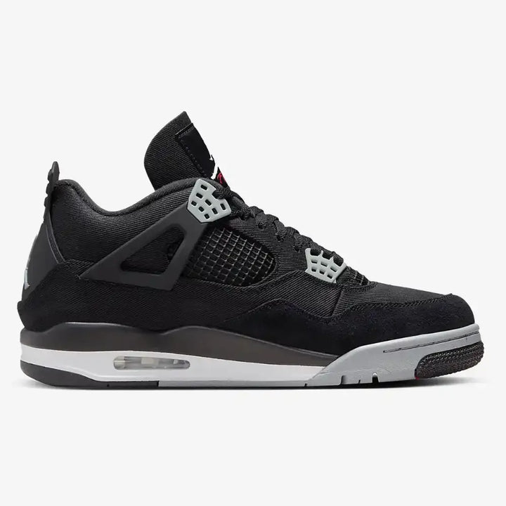 Air Jordan 4 - Carvão/Preto/Cinza