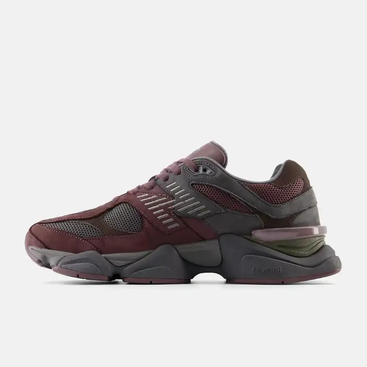 New Balance 9060 – Vinho/Cinza Escuro