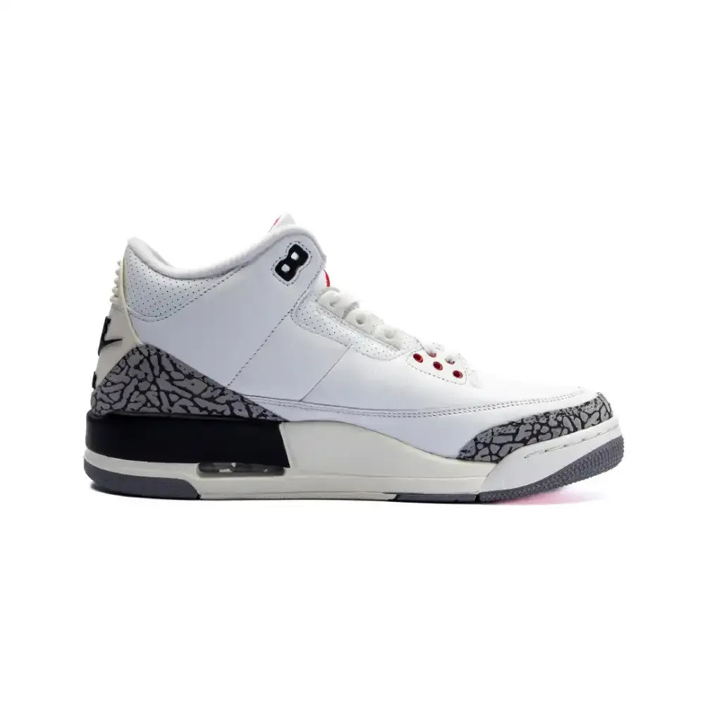 Jordan 3 Retro Branco Cimento Reimaginado
