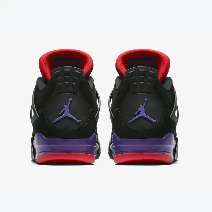 Air Jordan 4 - Preto/Vermelho/Roxo