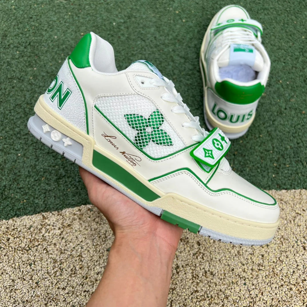 Louis Vuitton Trainer – Verde (Mesh)