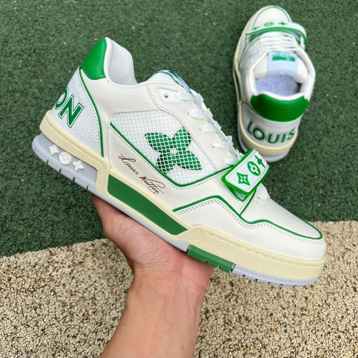 Louis Vuitton Trainer – Verde (Mesh)