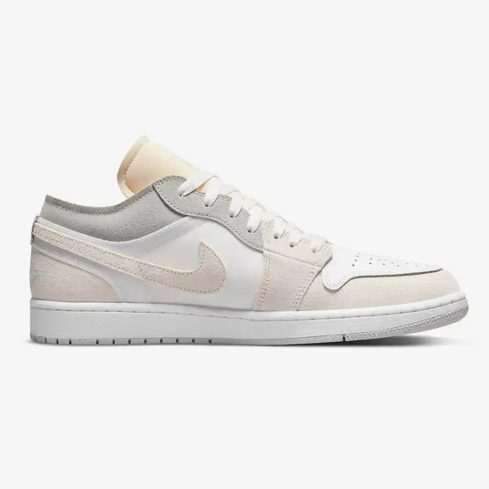 Air Jordan 1 Low - Creme/Cinza