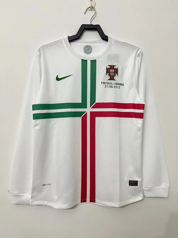 Camisa Retrô Portugal 2012 Away - Manga Longa