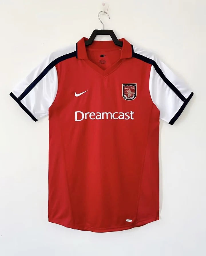 Camisa Retrô Arsenal 2001/02 Home