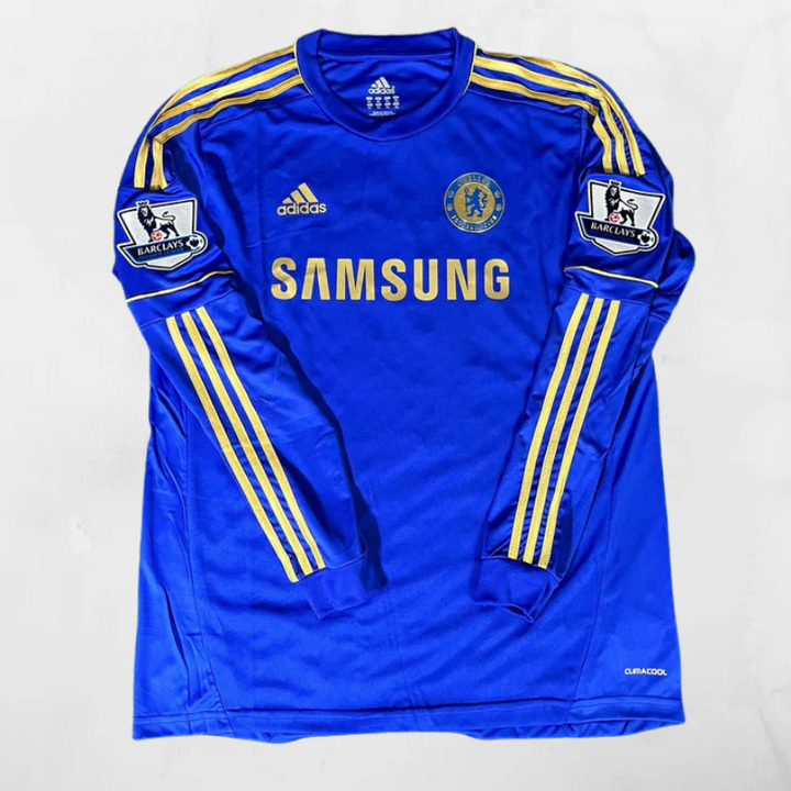 Camisa Retrô Chelsea 2012/13 Home - Eden Hazard #17 (+Patches)