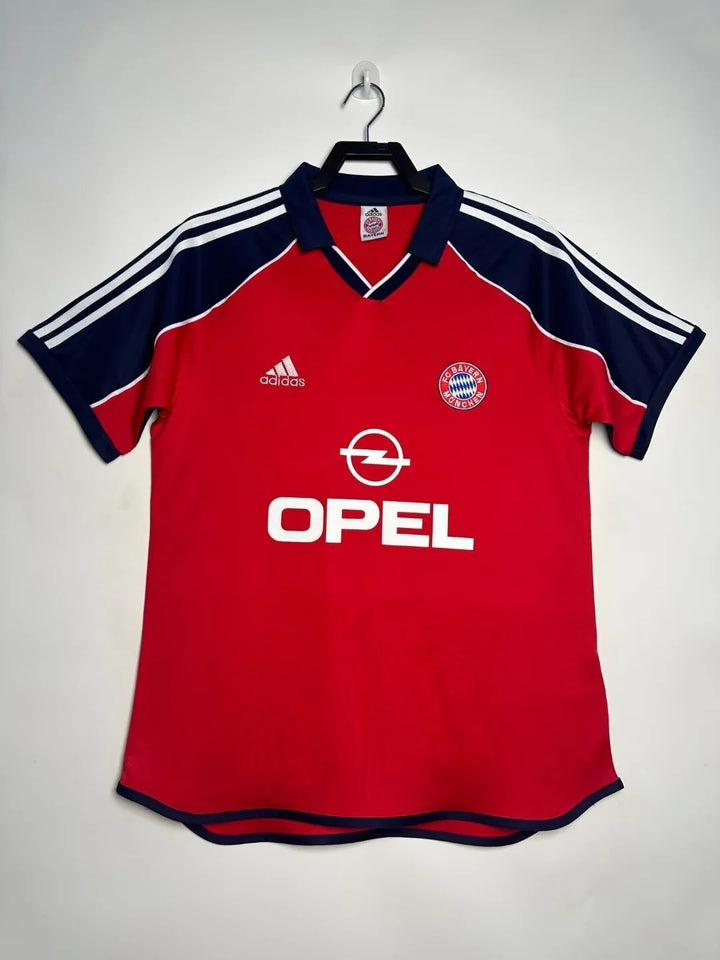 Camisa Retrô Bayern de Munique 2000/01 Home