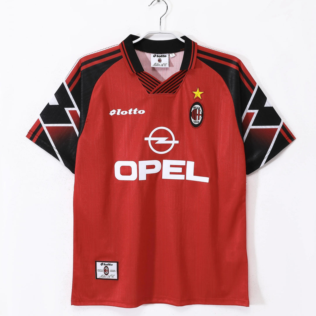 Camisa Retrô Milan 1997/98 Especial - Vermelha
