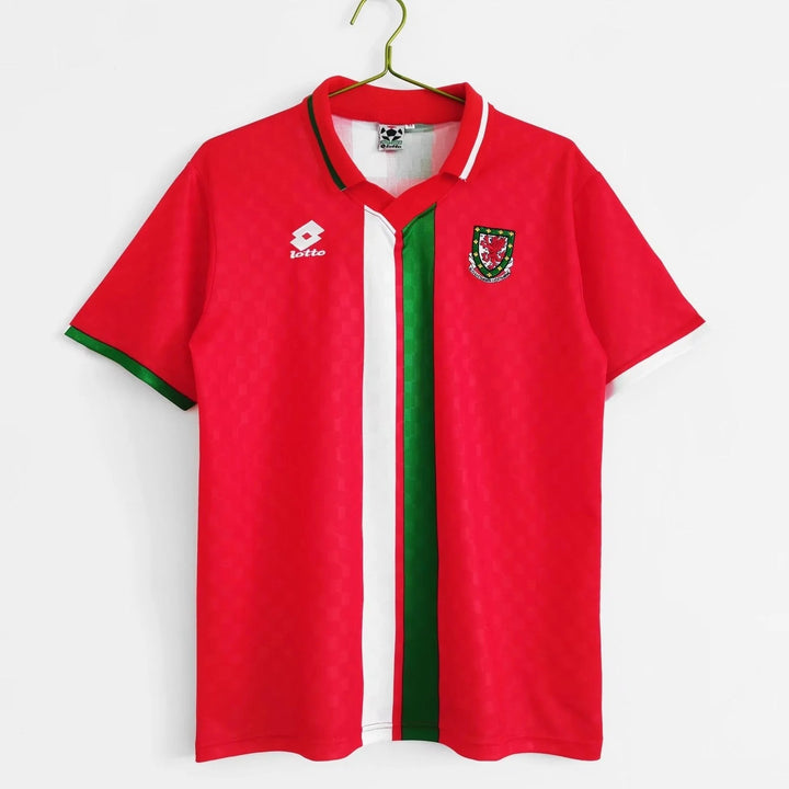 Camisa Retrô País de Gales 1996 Home