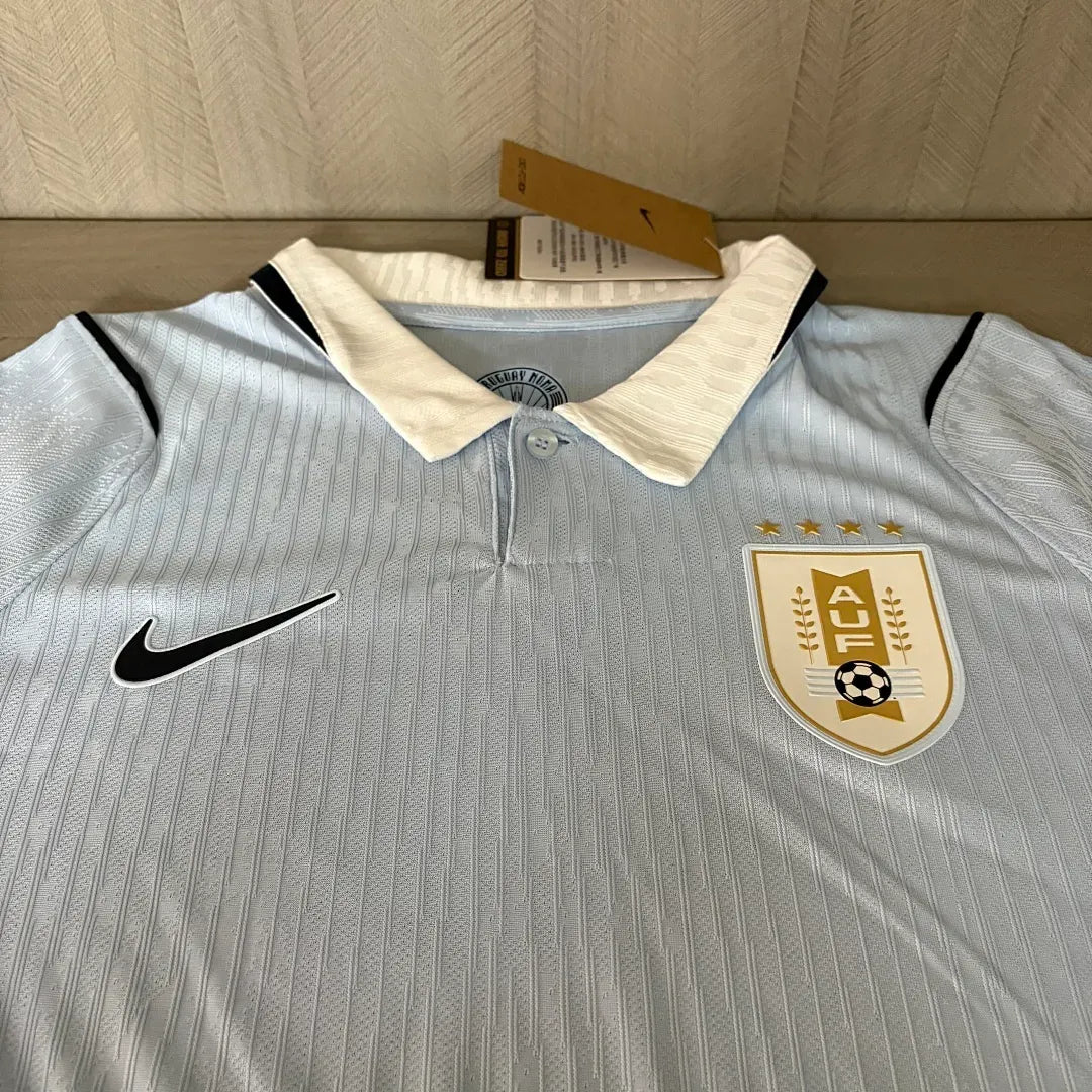 Camisa Uruguai Home 2026 Manga Longa - Versão Jogador