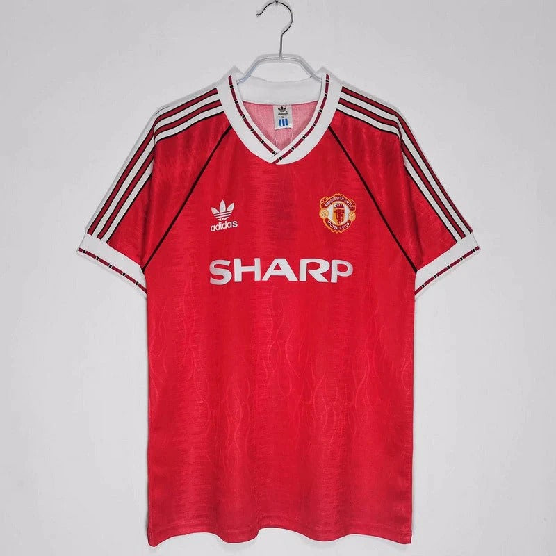 Camisa Retrô Manchester United 1991/92 Home