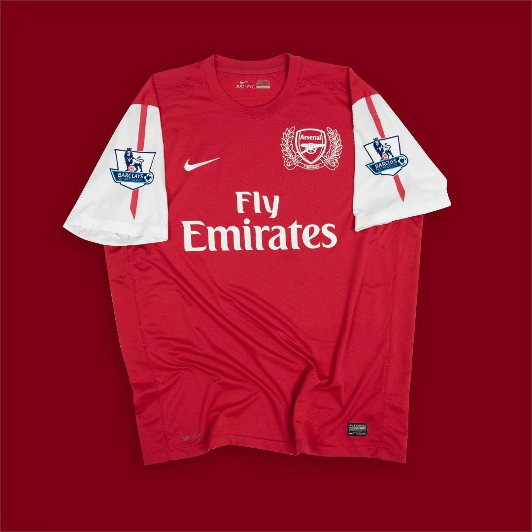 Camisa Retrô Arsenal 2011/12 Home - HENRY #12 (+Patches)