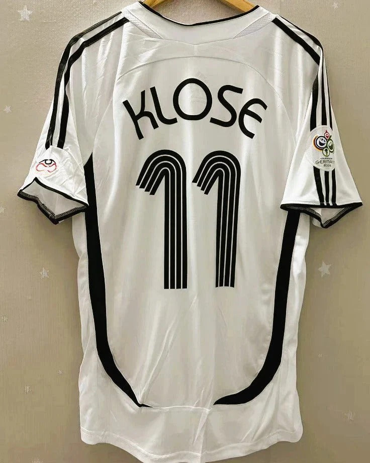 Camisa Retrô Alemanha 2006/07 Home - KLOSE #11 (+Patches)