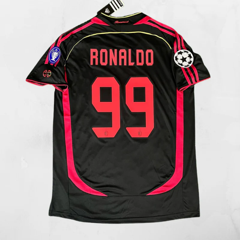 Camisa Retrô Milan 2006/07 Third - Ronaldo Nazário #99 (+Patches)