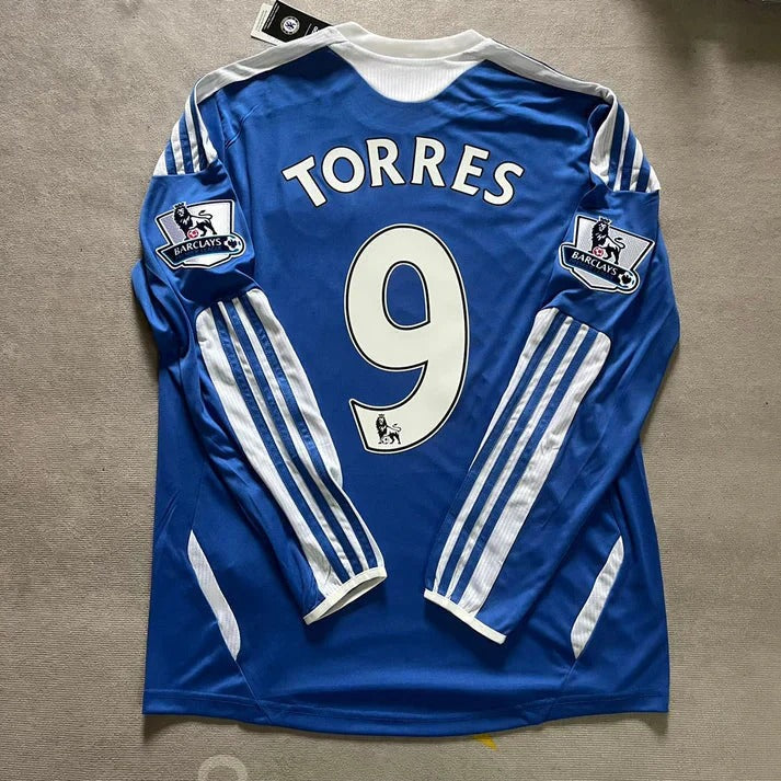Camisa Retrô Chelsea 2011/13 Home - Fernando Torres #9 (+Patches)